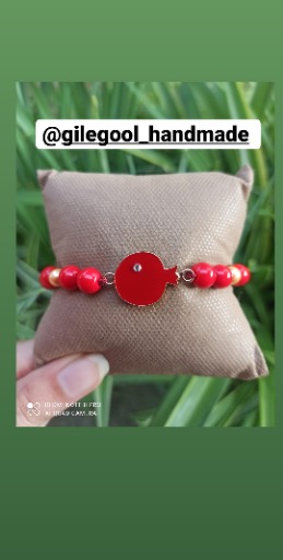 دستبند یلدایی |Gilegool_handmade