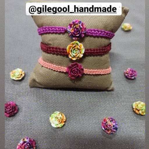 دستبند بافت|Gilegool_handmade
